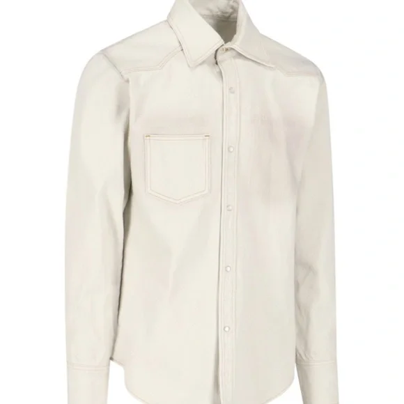 Maison Margiela White Denim Jacket